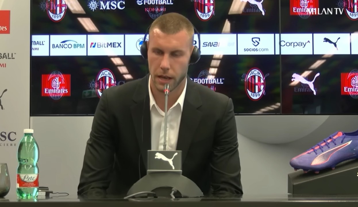 LAZIO-MILAN 2-2 - LA CONFERENZA DI PAVLOVIC  POST GARA