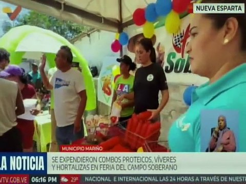 Nueva Esparta | Familias del mcpio. Mariño son beneficiadas con la Feria del Campo Soberano