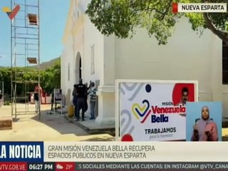 Nva. Esparta | GMVB recupera infraestructura de la Iglesia Santa Ana del Norte