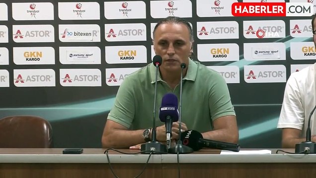 Mustafa Gürsel: 'Yediğimiz goller çok enteresan oldu'