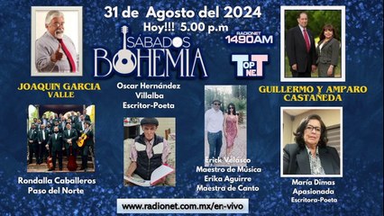 Sábados de Bohemia 31 de agosto 2024