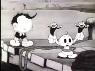 Scrappy Treasure Runt 1932 spanking scene