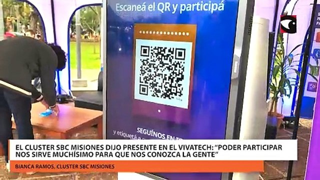 El Cluster SBC Misiones dijo presente en el Vivatech “Poder participar nos sirve muchísimo para que nos conozca la gente”