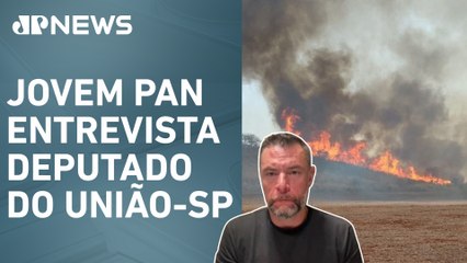 Marangoni: “É preciso parabenizar Tarcísio de Freitas pela presteza em combater incêndios em SP”