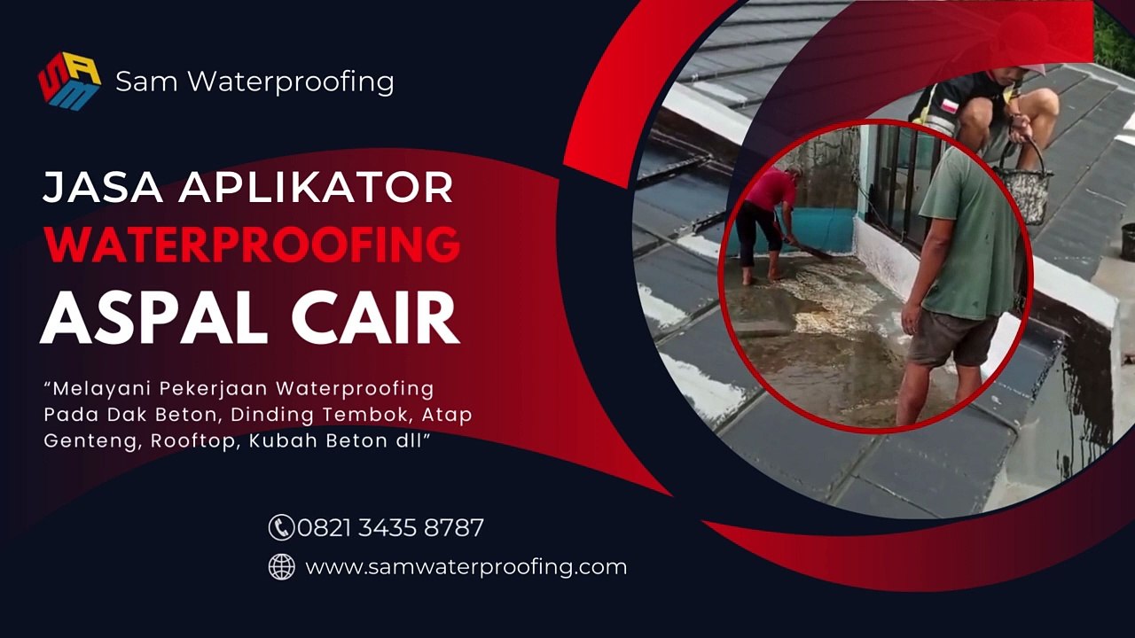 Telp/Wa 0821 3435 8787 Jasa Waterproofing Dak Beton Banyumas Sam Waterproofing