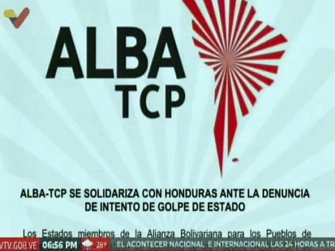 ALBA-TCP se solidariza con el pueblo de Honduras ante las acciones injerencistas de EE.UU.