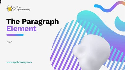 004 HTML Paragraph Elements