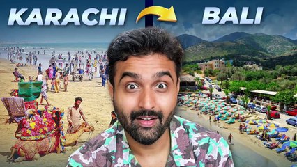Karachi Beach VS Bali Beach | Which is better | Vlog