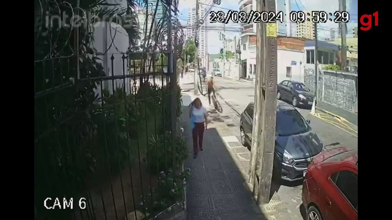 Mulher tem cabelos puxados e é derrubada no chão em assalto, em Fortaleza - Ceará - G1