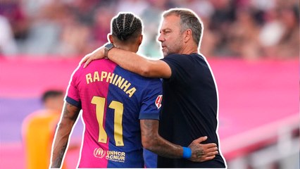 Barcelona: Así responde Hansi Flick sobre el 'HAT-TRICK' de Rafinha "Ya se había tardado mucho"