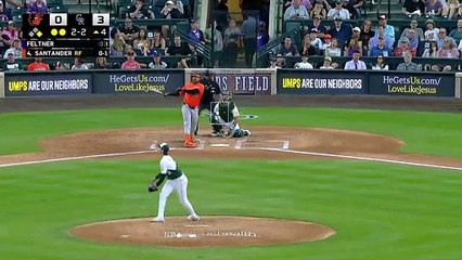 Anthony Santander la sacó del parque y se acercó a los 40 jonrones