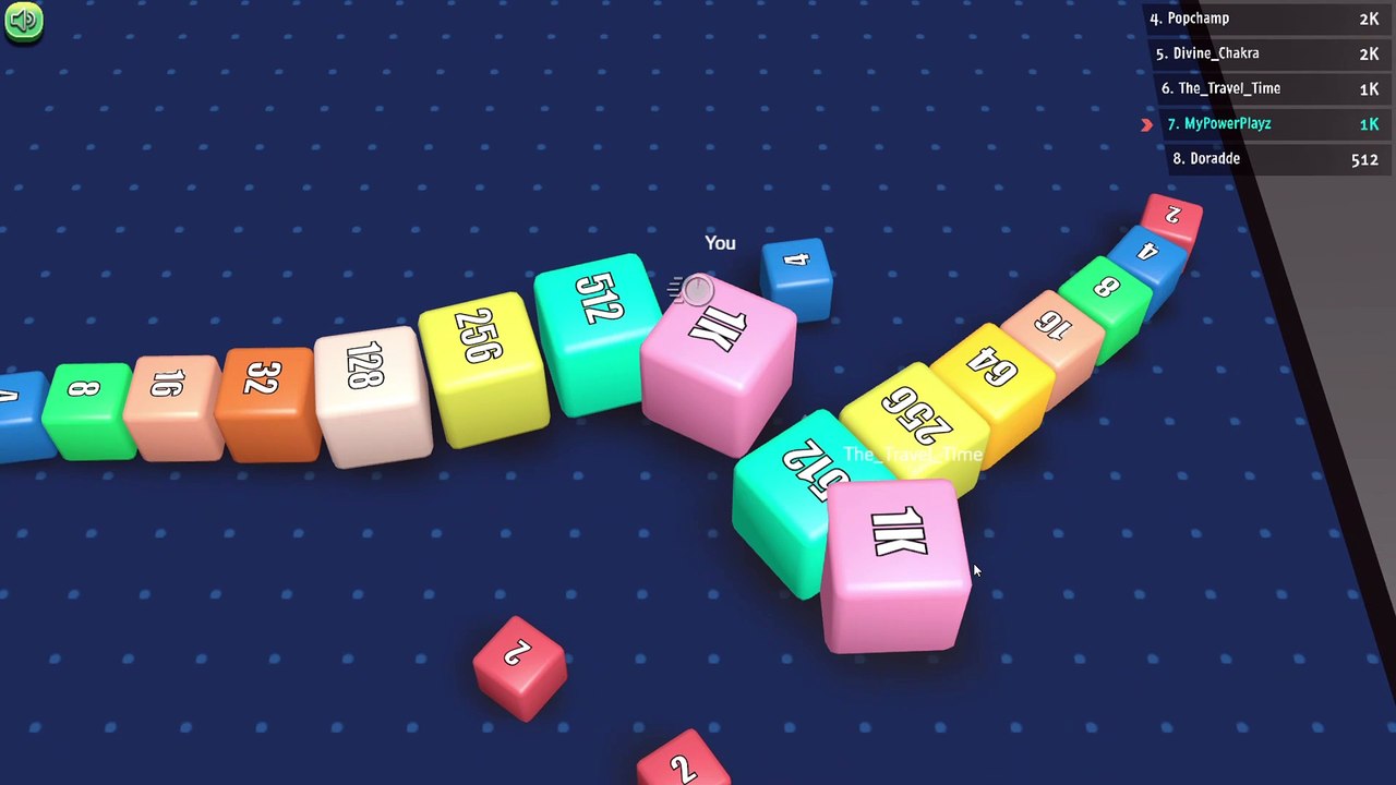 Cubes 2048.io ️ Play on CrazyGames #69
