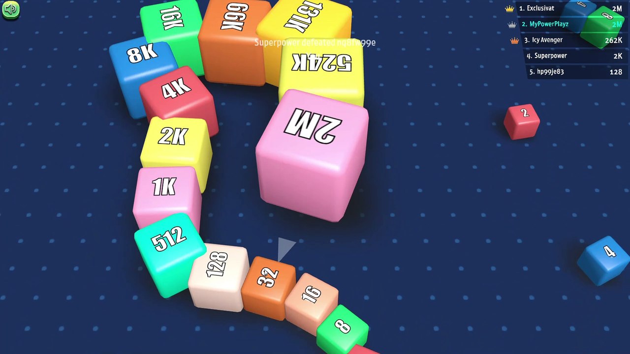Cubes 2048.io ️ Play on CrazyGames #72