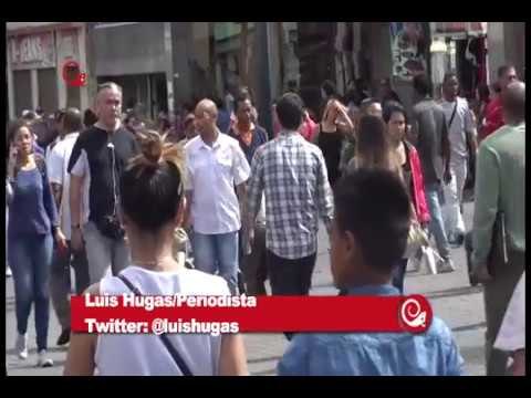 ¡APAGÓN EN CARACAS! Usuarios a pie & Comercios CERRADOS