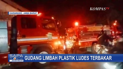 Penyebab Gudang Limbah Plastik di Karawang Ludes Terbakar