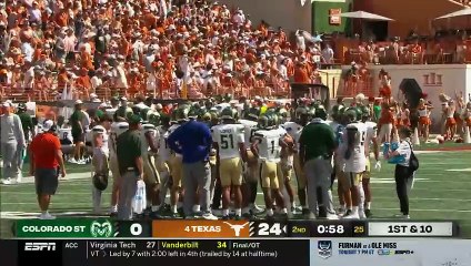 Colorado State Rams at Texas Longhorns 31.08.2024