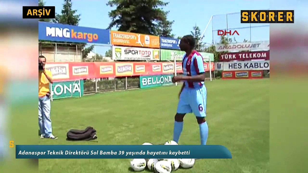 Adanaspor Teknik Direktörü Sol Bamba hayatını kaybetti!