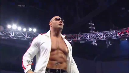 WWE Raw 01.20.2014 - Batista Returns to WWE [Full Segment]