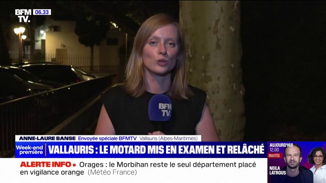 Le suspect de l'accident de moto à Vallauris a été mis en examen et placé sous contrôle judiciaire à l'issue de sa garde à vue