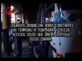 #EnLaPIsta Poco transporte público en el terminal de RÍO TUY