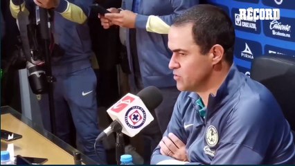 DT de AMÉRICA admite irse CALIENTE tras la GOLEADA que recibió de CRUZ AZUL