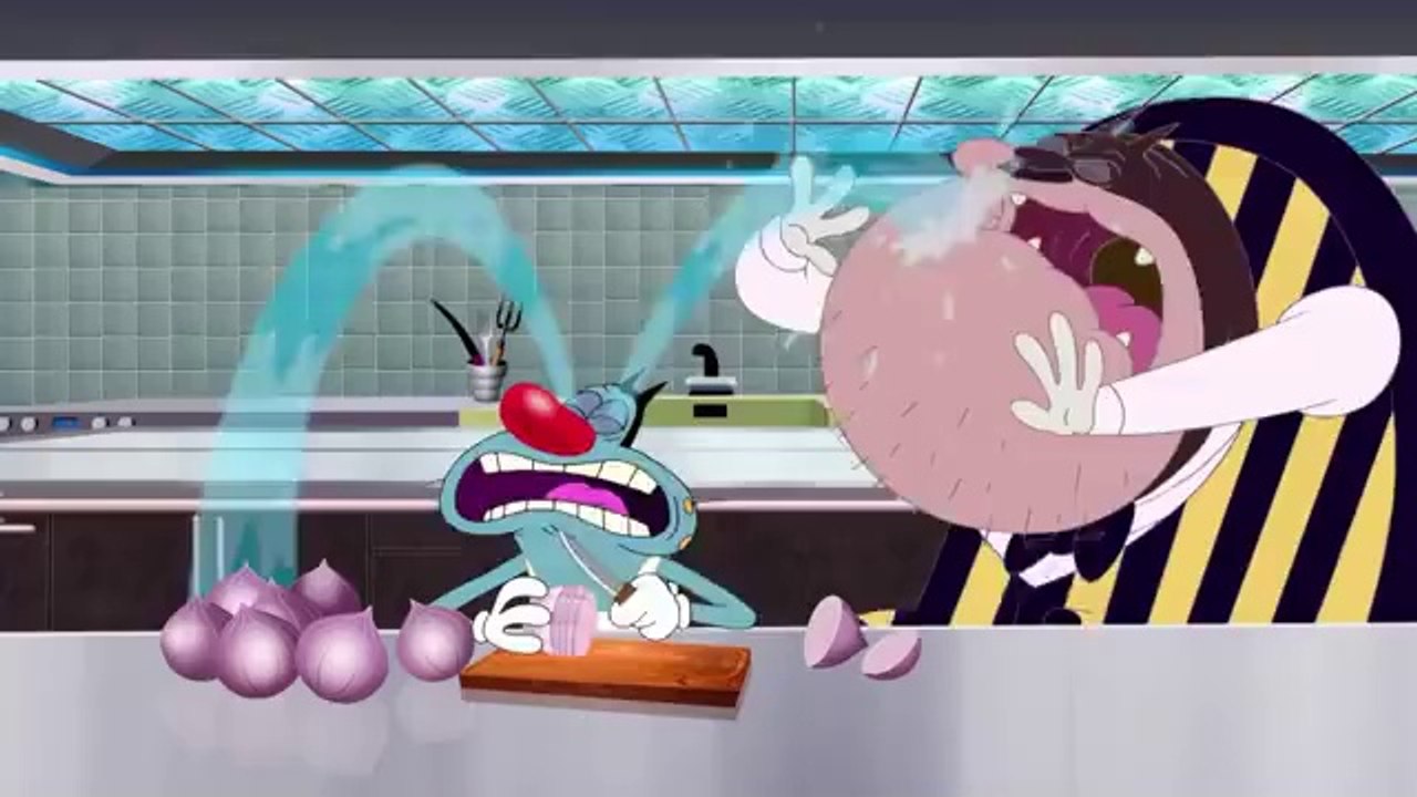 हिंदी Oggy and the Cockroaches  GRATED COCKROACHES  Hindi Cartoons for Kids