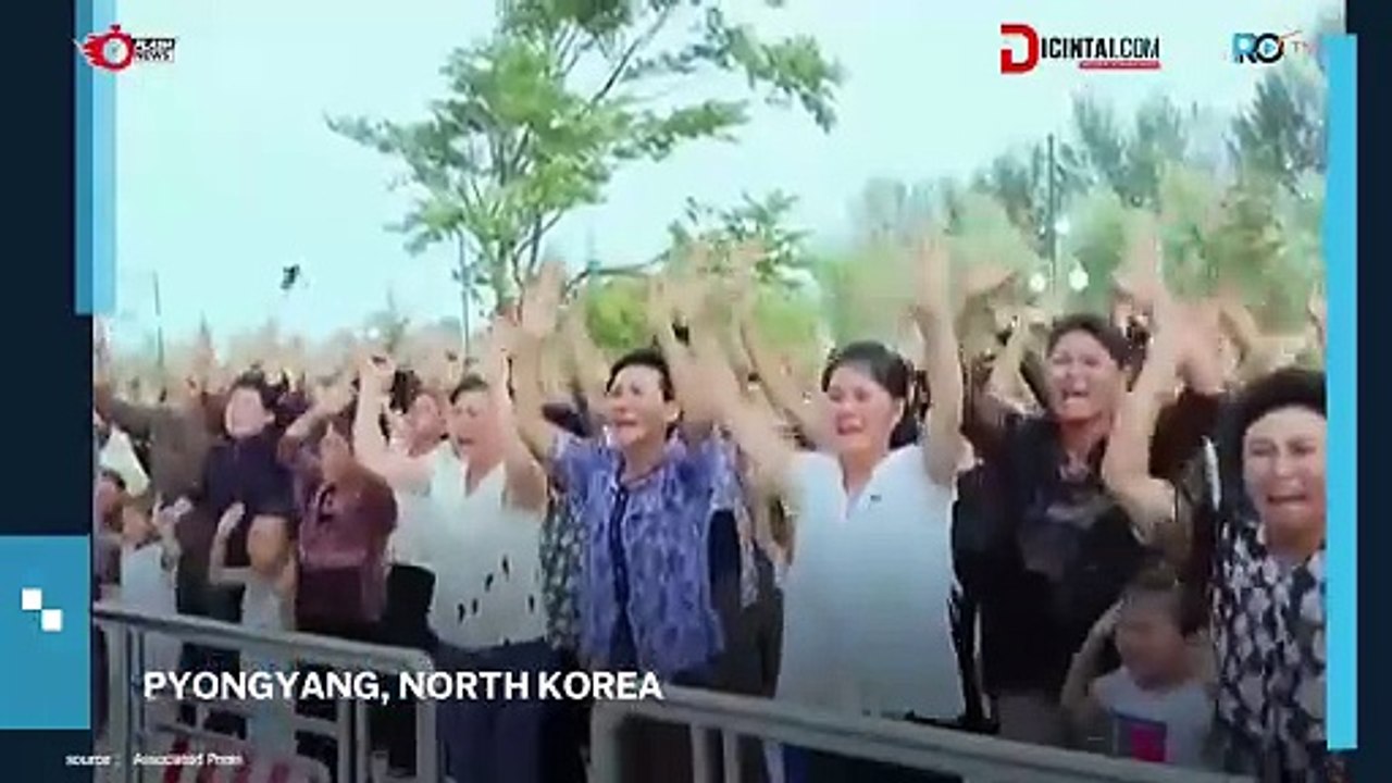 Kim Jong Un Kunjungi Korban Banjir di Pyongyang Utara, Tunjukkan Kepedulian