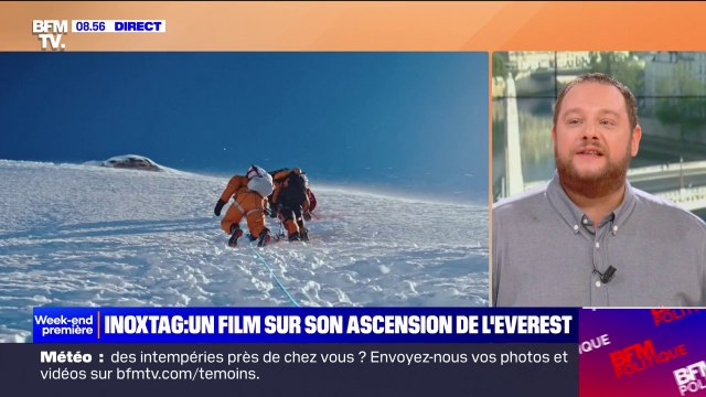 Inoxtag: de retour après son ascension de l'Everest, le youtubeur annonce la sortie de son documentaire en salles
