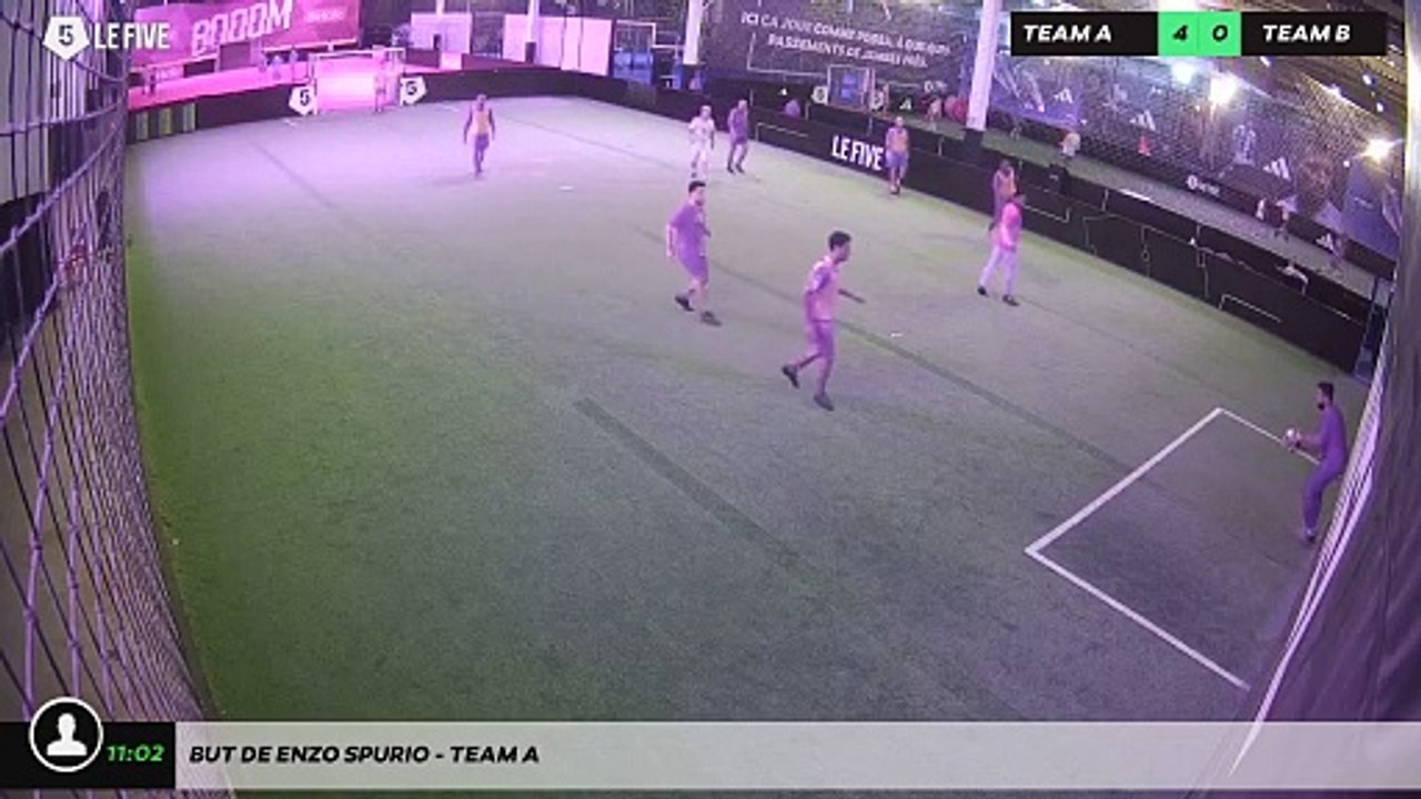 But de Enzo Spurio - Team A