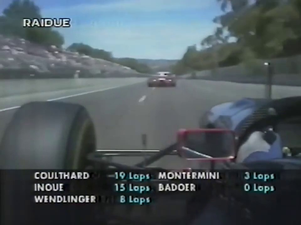 F1 – Heinz-Harald Frentzen (Sauber Ford V8) Onboard – Australia 1995