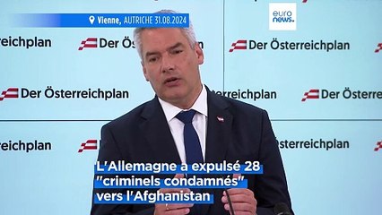 L'Autriche veut collaborer avec l'Allemagne pour expulser conjointement des criminels vers l'Afghanistan