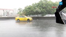 Meteoroloji ve AKOM uyarmıştı; İstanbul'da beklenen yağış başladı
