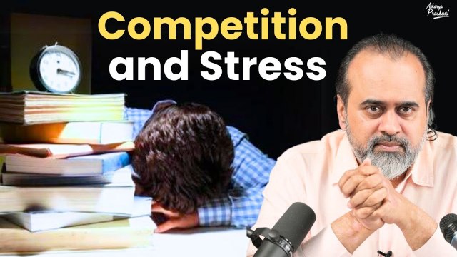 Competition and stress in student life || Acharya Prashant, at ICT-Mumbai (2022)