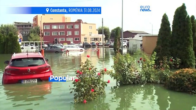 Chuvas torrenciais causam inundações no leste da Roménia