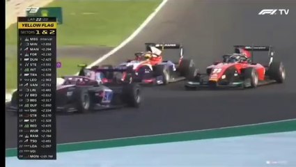 F3 2024 Italy Race 2 Incredible Move Last Corner Fornareli Win Championship