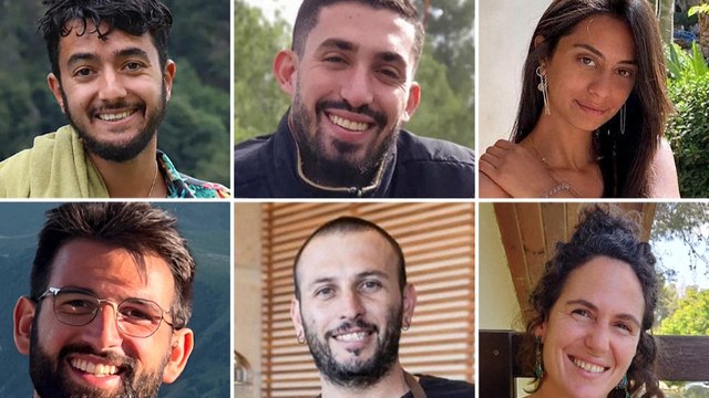 Los 6 rehenes israelíes asesinados por Hamas