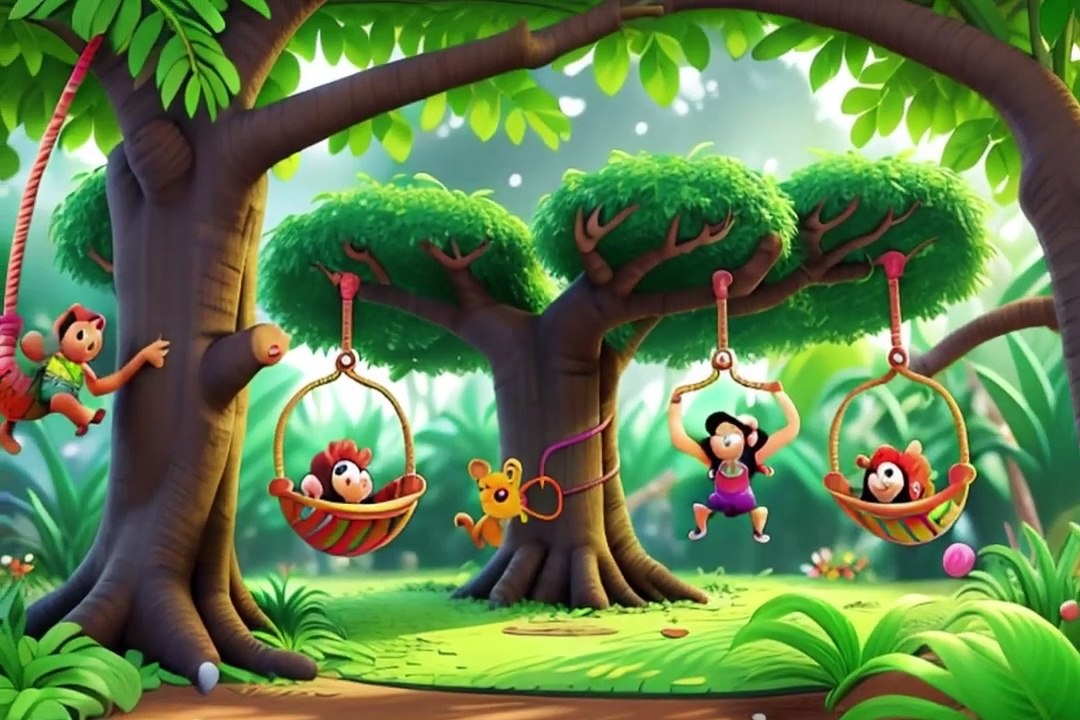 Monkey Magic KidsMusic_kidssongs_nursery rhymes_kids story time_DancingAnimals_CreativePlaytime