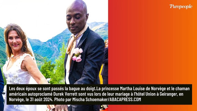 Les plus belles photos du mariage de l'année ! Ce qu'il faut retenir de l'union si décriée de la princesse Märtha Louise et de Durek Verrett