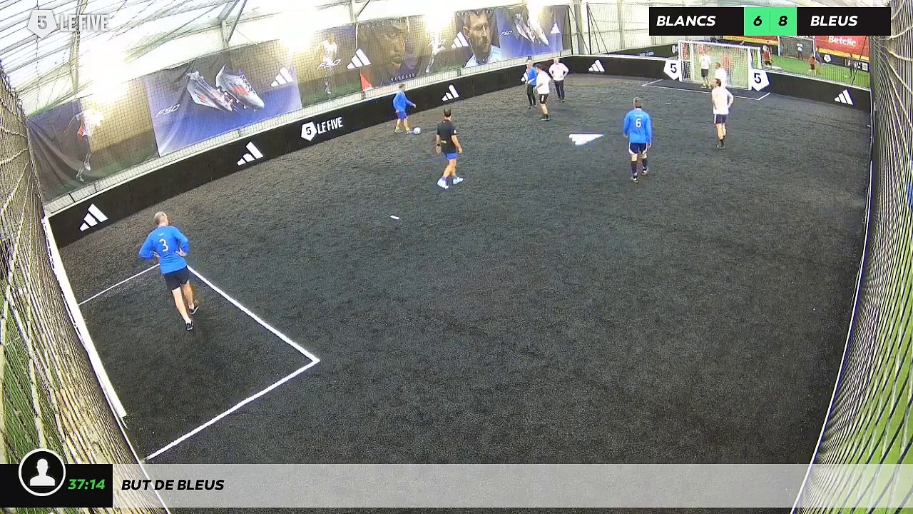 But de bleus