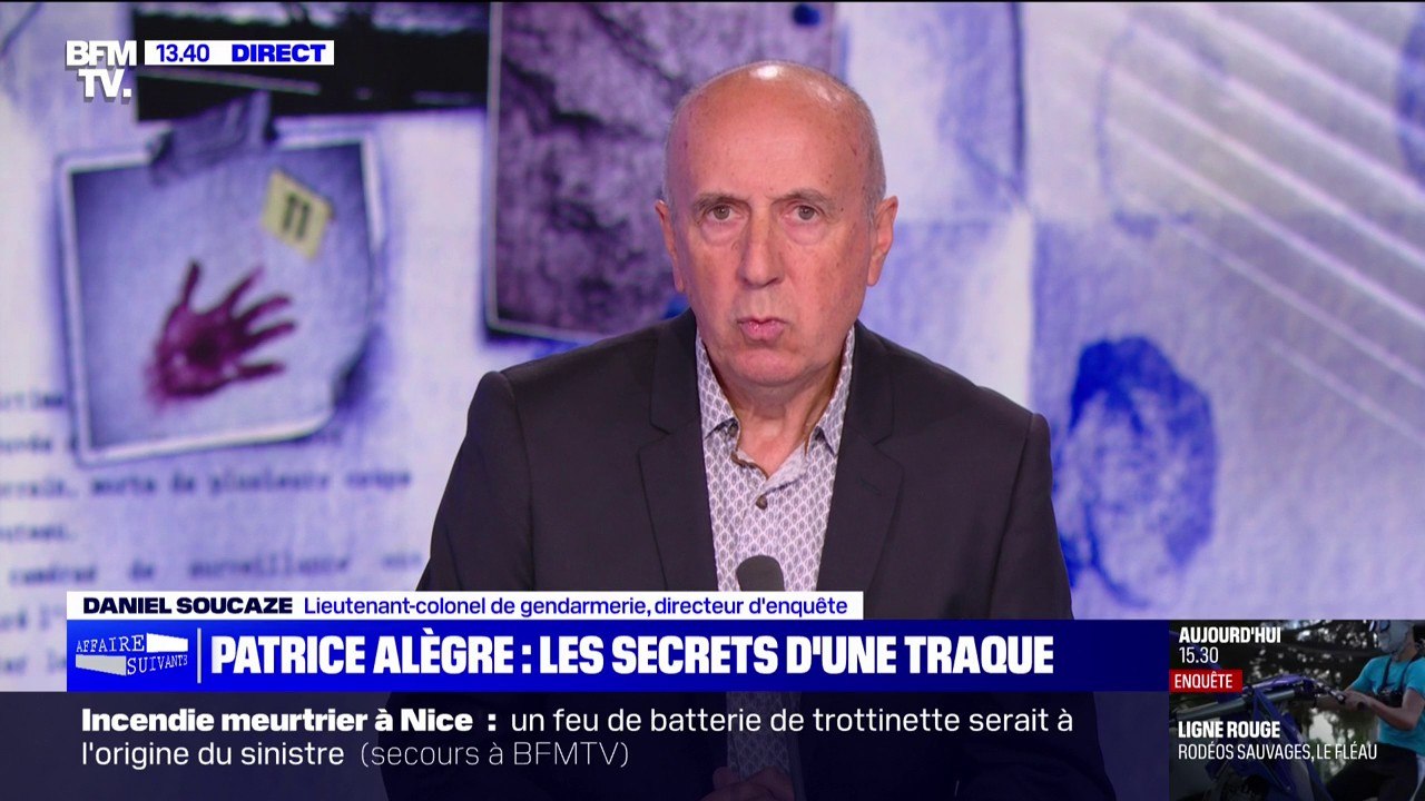Tueur en série: "Au fil des années, Patrice Alègre avait amélioré sa manière d'opérer", raconte le lieutenant-colonel Daniel Soucaze