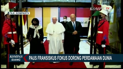 Sosok Paus Fransiskus dalam Perdamaian Dunia, Kunjungi 65 Negara Termasuk Daerah Miskin dan Perang