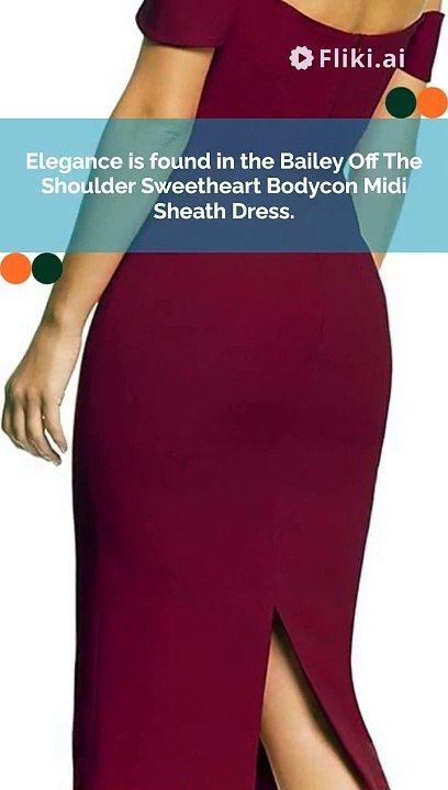 Dress the Population Women's Bailey Off The Shoulder Sweetheart Bodycon Dress