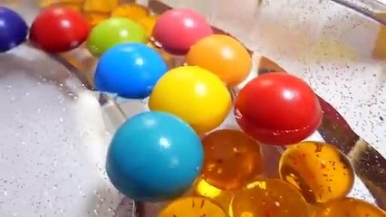 Marble run race ASMR ☆ Round and round transparent tunnel, colorful elevator and usual wooden slope
