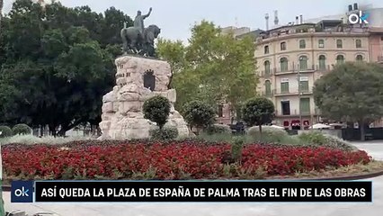 Así queda la Plaza de España de Palma tras el fin de las obras