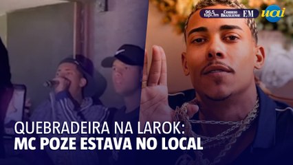 MC Poze cancelou show ao vivo na Larok devido à violência