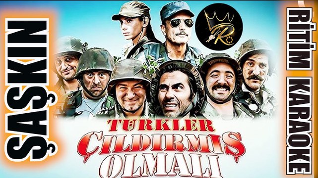 Şaşkın - Türkler Çıldırmış Olmalı (Avşar Film) ✩ Ritim Karaoke (Hüseyni Minör 8/8 Düyek Arap Anonim)