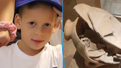 Un enfant de 4 ans brise accidentellement une jarre vieille de 3 500 ans dans un musée