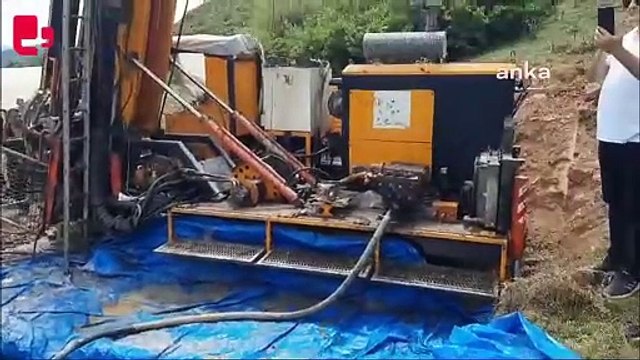 Ordu'da maden sondajına tepki: Yurttaşlar çalışmayı durdurdu