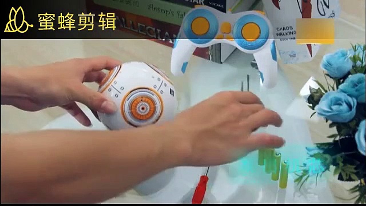 Unbox & Play: RC BB-8 Robot - 2.4G Remote Control, Sound, Action Figure & Intelligent Upgrade! | Kids Toy Review"