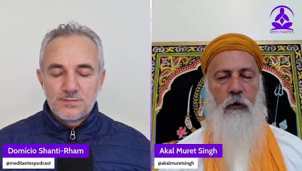 Meditação Respiracao para  Vitalidade Cerebral com Akal Muret Singh - Meditantes PodCast #34